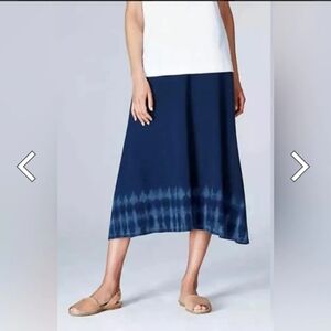 J. JILL Blue Cotton skirt XL